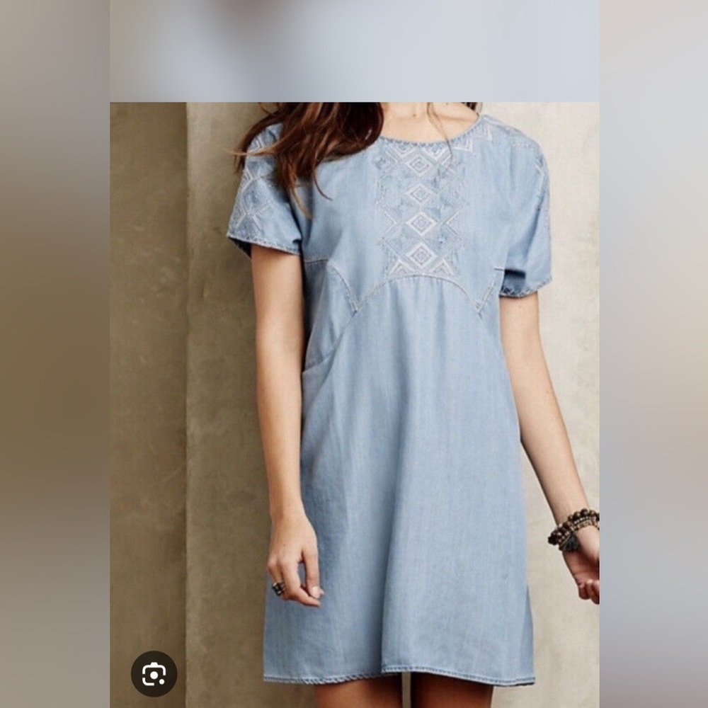 HOLDING HORSES Sky Blue Midi Dress